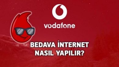 Bedava Vodafone İnternet SMS Dakika Kazanma